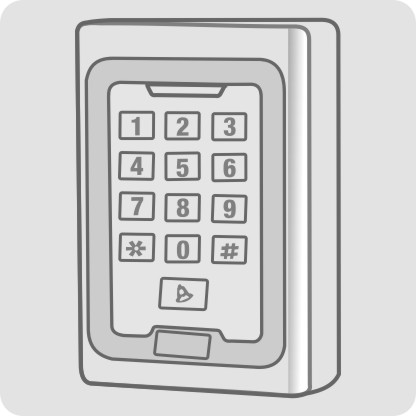 Waterproof Metal Access Control