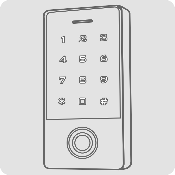 Keypad Fingerprint Access Control